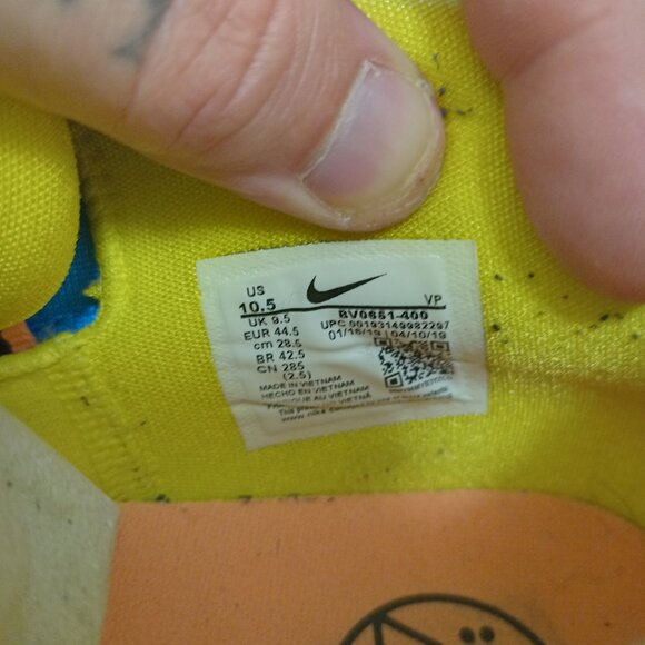 Size 10.5 - Nike Air Force Max Low EYBL OG box excellent condition - Picture 3 of 11